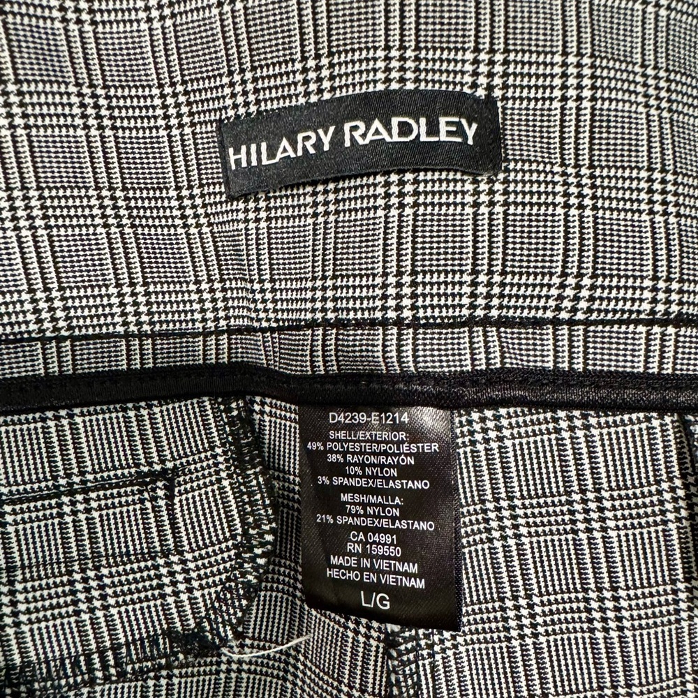 Hilary Radley Gray Plaid Pantsuit - Picture 3 of 4